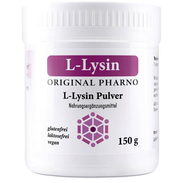 L-Lysin 150g Etikett